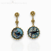 Circular Bird - Earrings